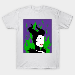 Minimal Malificent T-Shirt